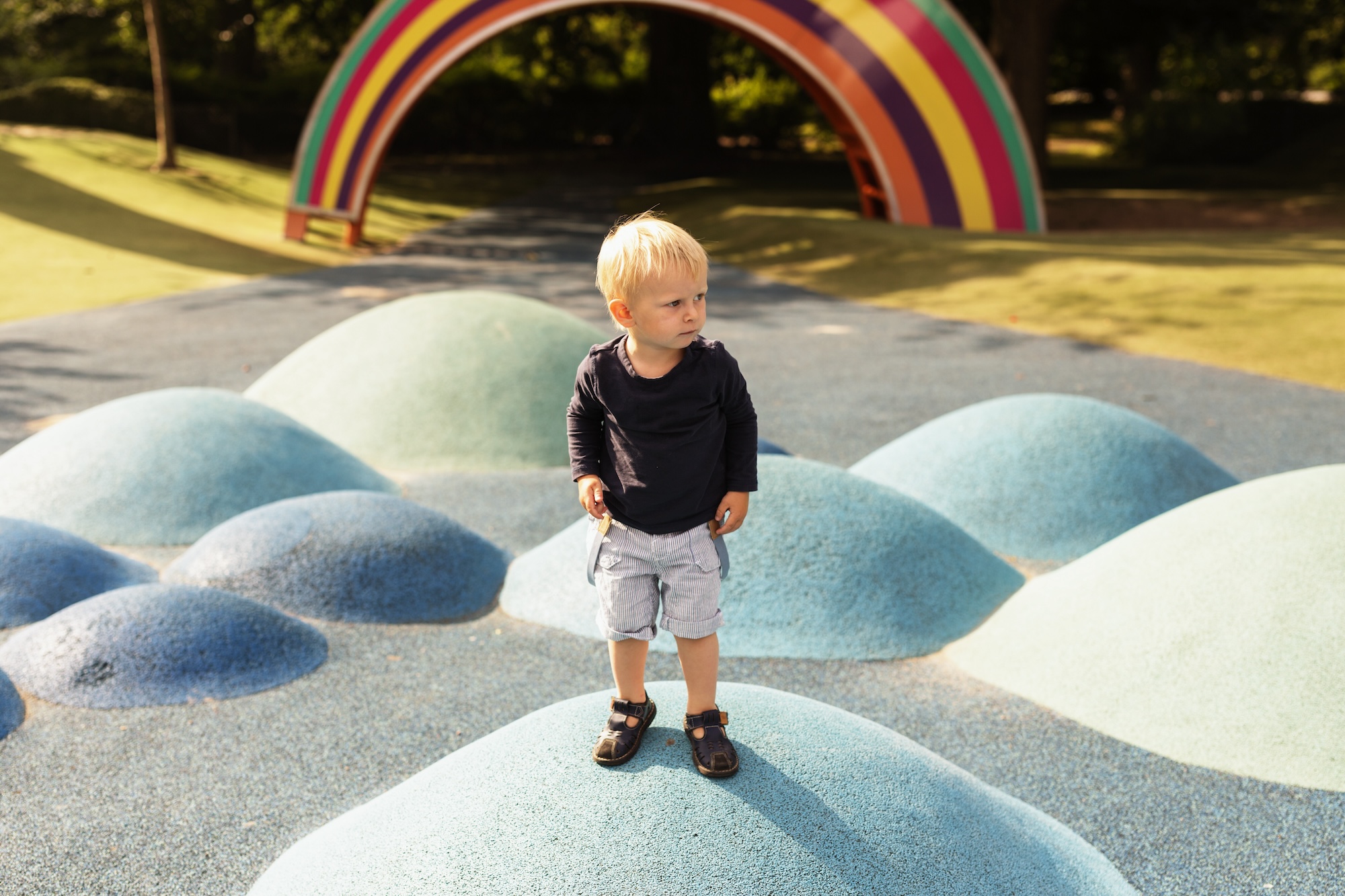 Child on playground