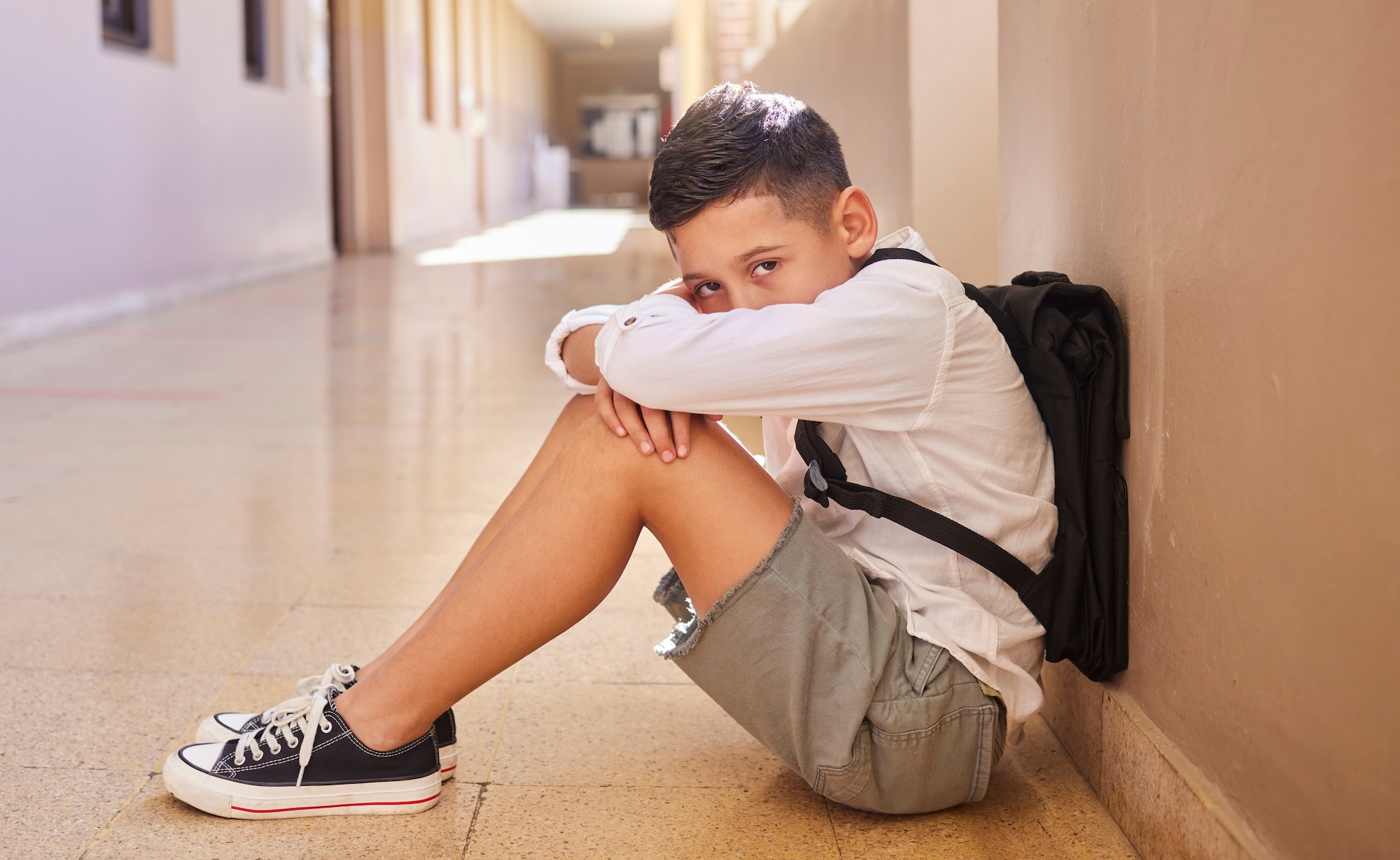 Sad at school